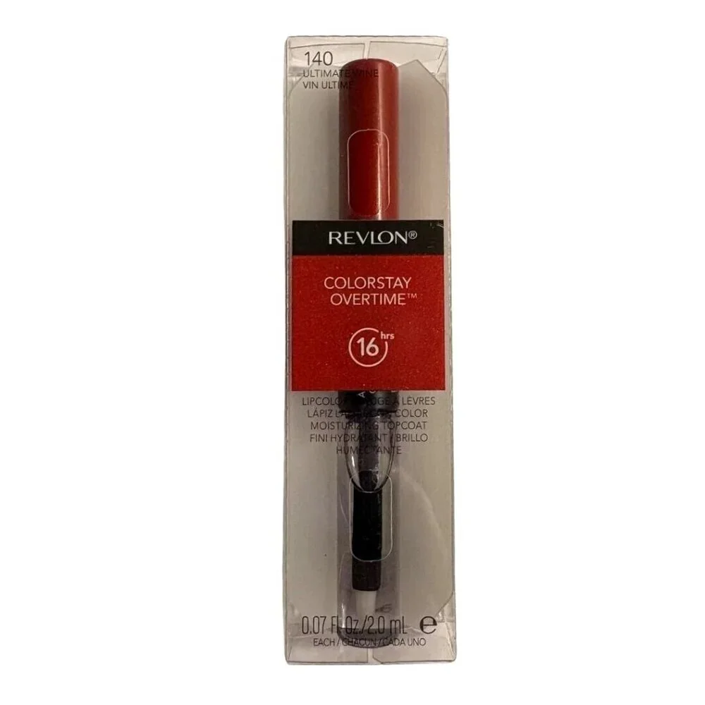 Revlon ColorStay Overtime Lipcolor 140 Ultimate Wine New Sealed